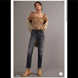 Anthropologie Pilcro The Selvedge Low-Rise Straight Jeans